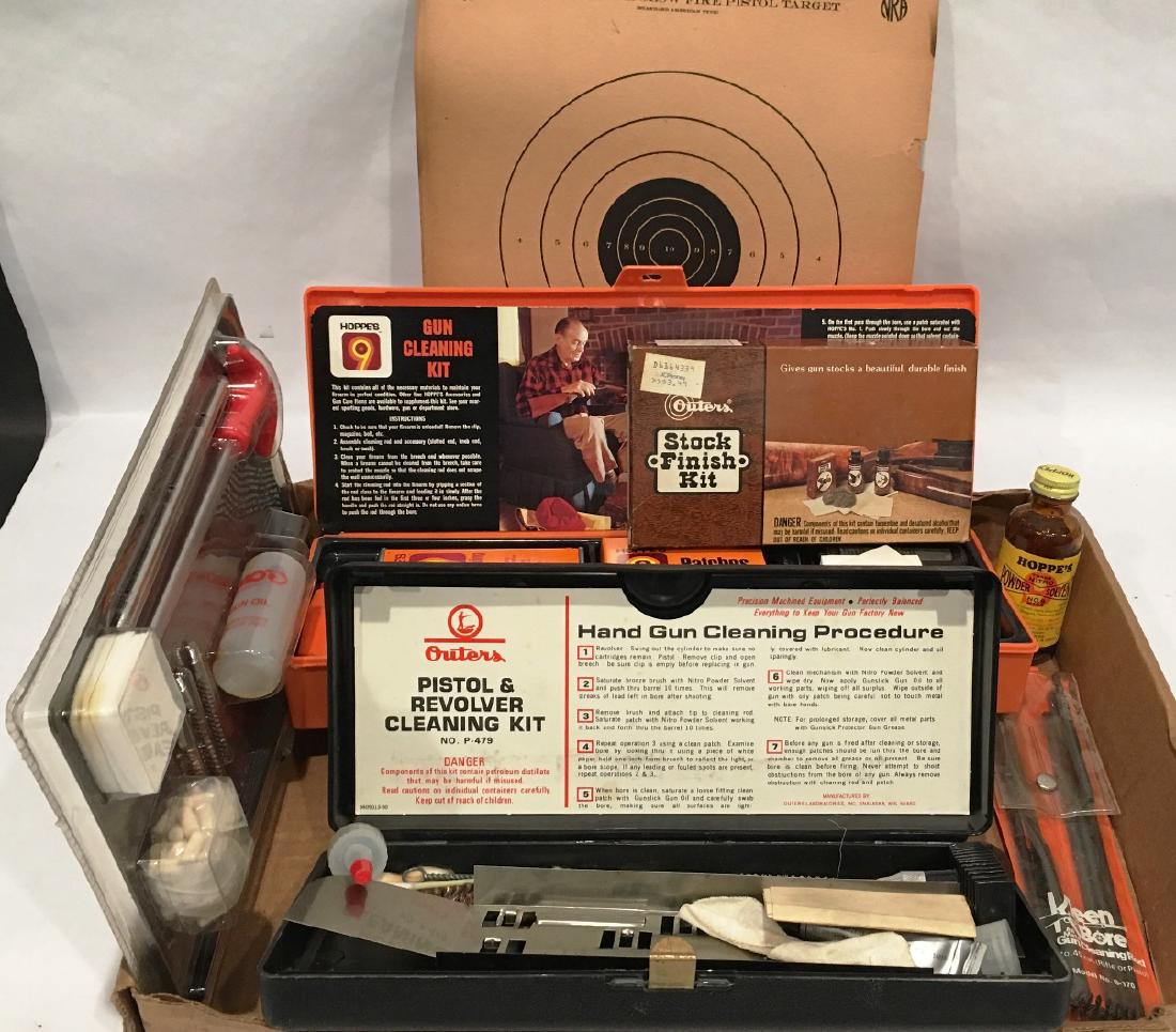 ASST CLEANING & GUN ACC.: ASSORTED