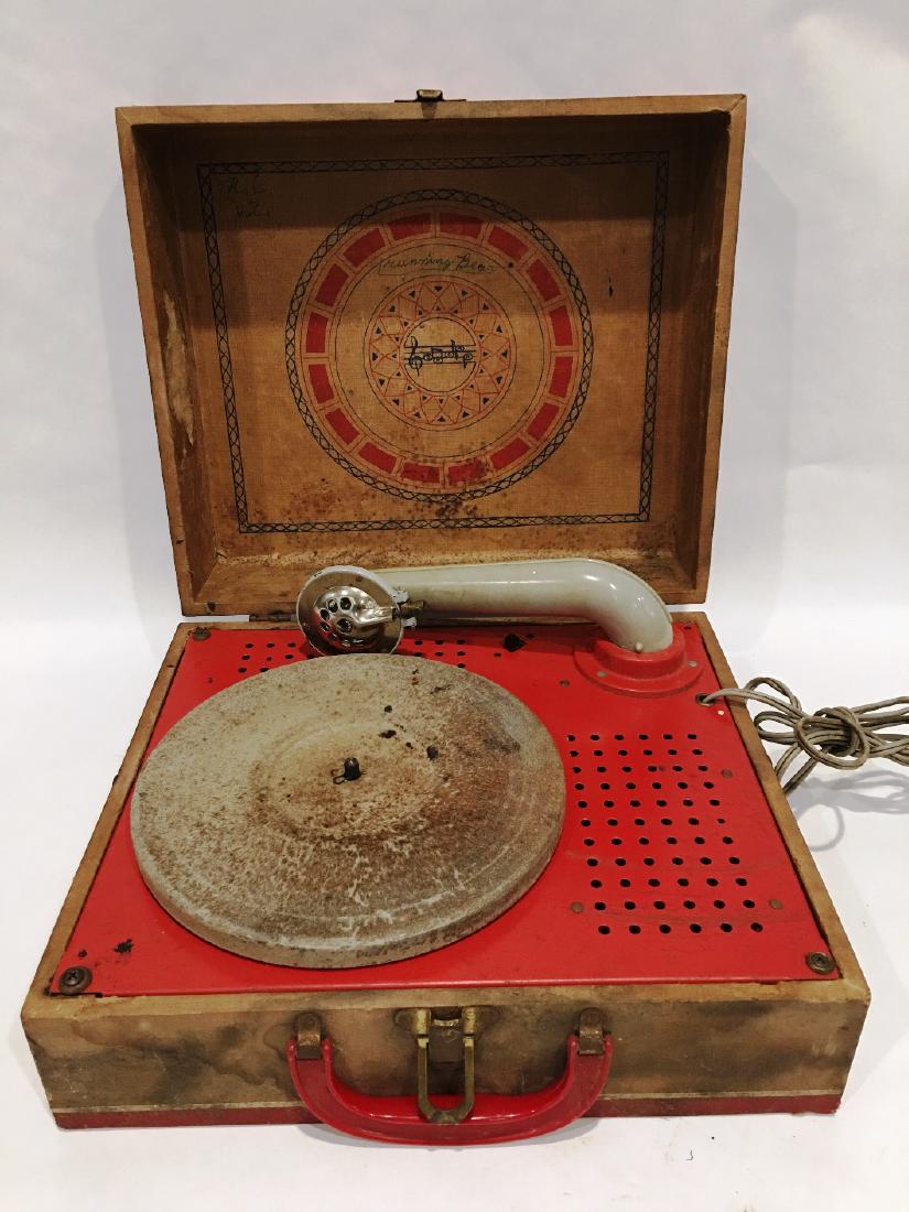 ELECTRIC PHONOGRAPH IN CASE: MODEL 6, MADE BY SPEAR PRODUCTS INC.