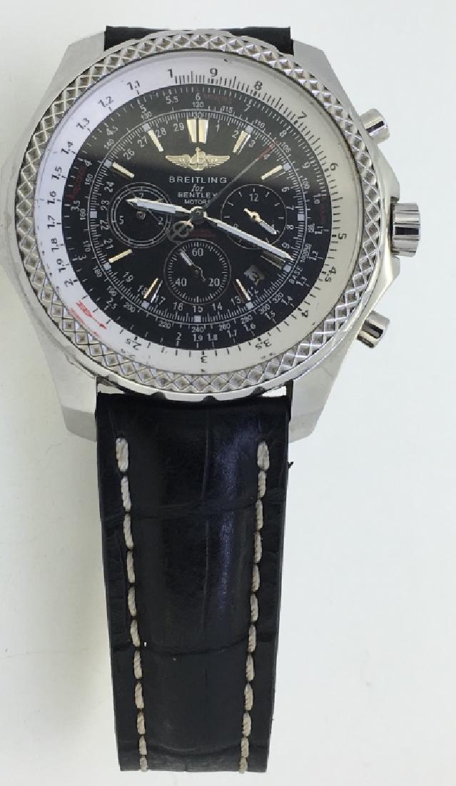 BREITLING WATCH FOR BENTLEY MOTORS: REPRODUCTION GOOD, SEE PHOTO