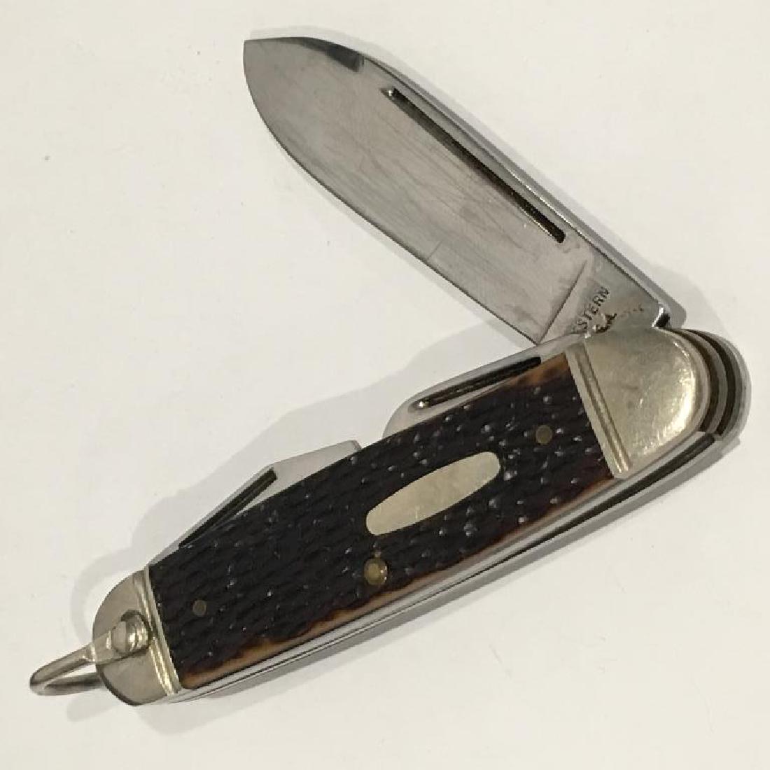 WESTERN POCKET KNIFE: 3.5" LONG, EXCELLENT CONDITION