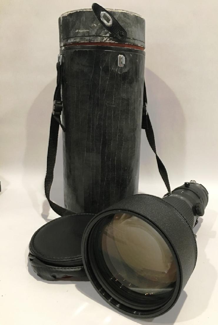 NIKON NIKKOR ED 400MM LENS: 1:3.5 188657, WITH CASE