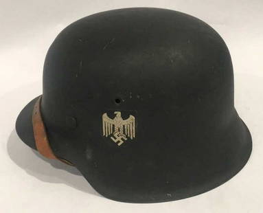 Field Infantry German Helmet: With original lining