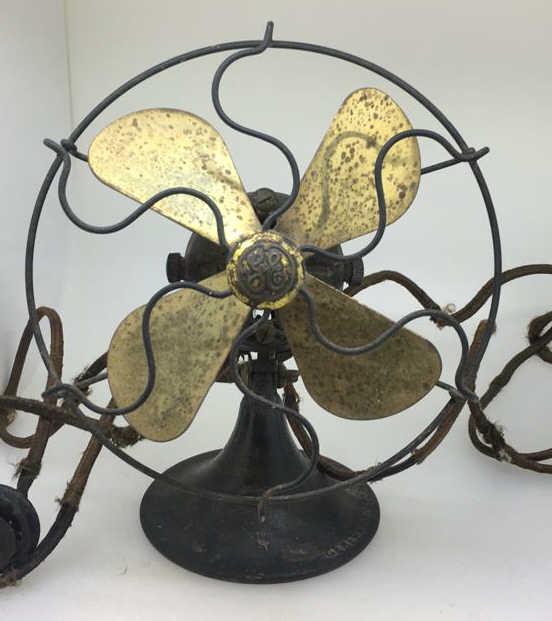 General Electric 6 inch Fan: Series G with brass blades