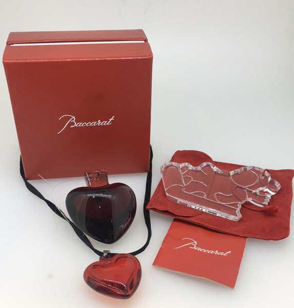 Baccarat and Waterford Ornaments: Also Christmas Sled ornament