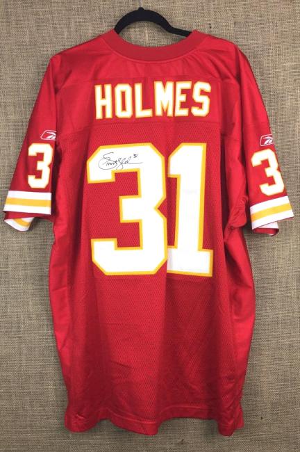 Priest Holmes Signed Game Issued Jersey: Kansas City Chiefs, no COA