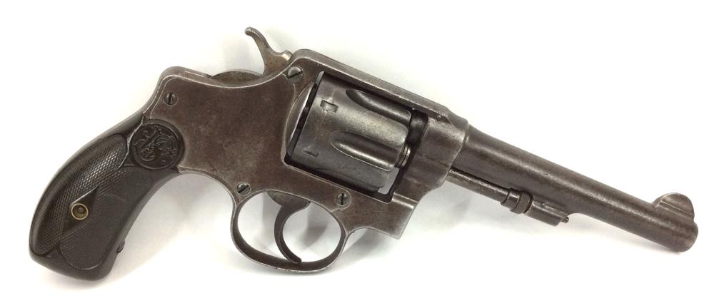 1903 Smith and Wesson .32 Cal. Revolver: 6 shot, with hard case, see photo