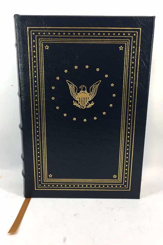 The Memoirs of Richard Nixon Vol. II: Easton Press, Collectors Edition, 1988, bound in blue and gold leather, excellent condition, see photo