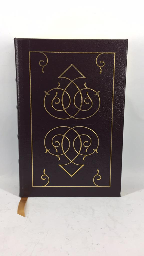 Franklin Pierce by Roy Franklin Nichols: Young Hickory of the Granite Hills, Easton Press, The Library of the Presidents, 1988, bound in maroon and gold leather, excellent condition, see photo