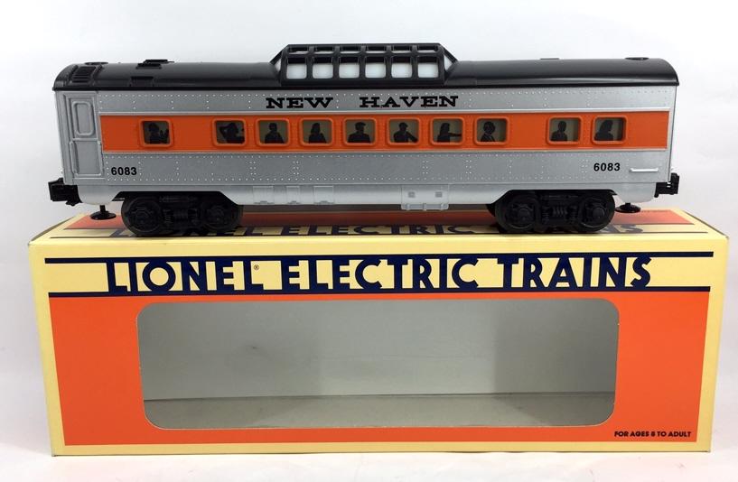 Lionel 6-16083 New Haven Vista Dome Car: 1995, with original box, see photo