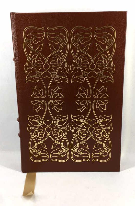 Persuasion by Jane Austen: Easton Press, Famous Editions, 1977, bound in orange and gold leather, excellent condition, see photo