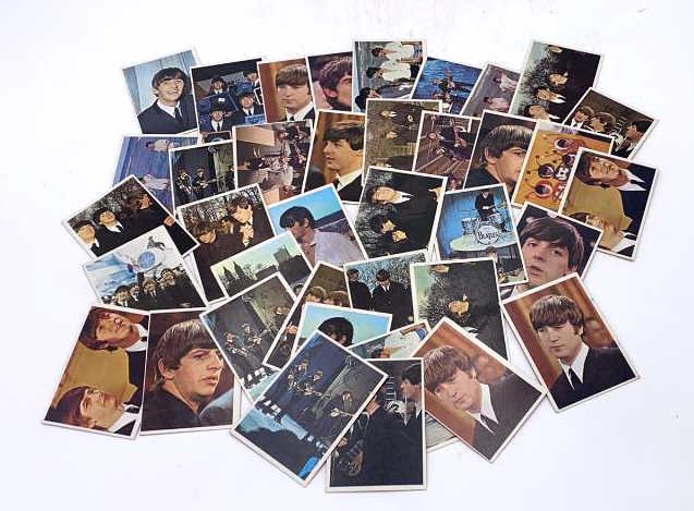 1964 Topps Beatles Color Cards: 38 total cards (12 are duplicates), see photos