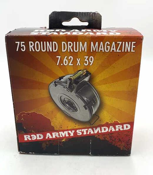 Red Army Drum 7.62 x 39: Red Army Standard 75 rd, in the box still