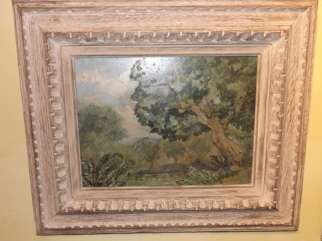 Oil on Board: Oil on Board by Mike Perry, measuring 18" x 18"