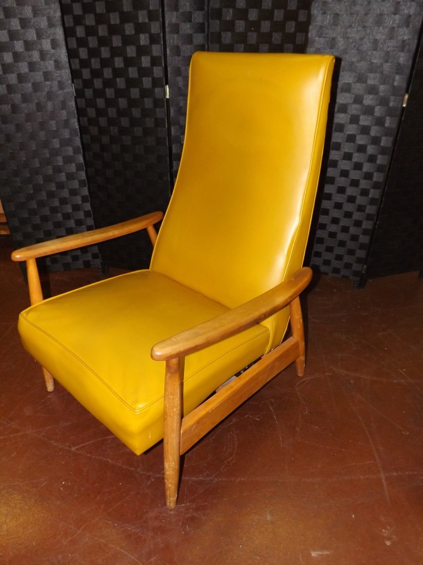 Milo Baughman Recliner: Milo Baughman Recliner "James Inc. High Point, N.C.