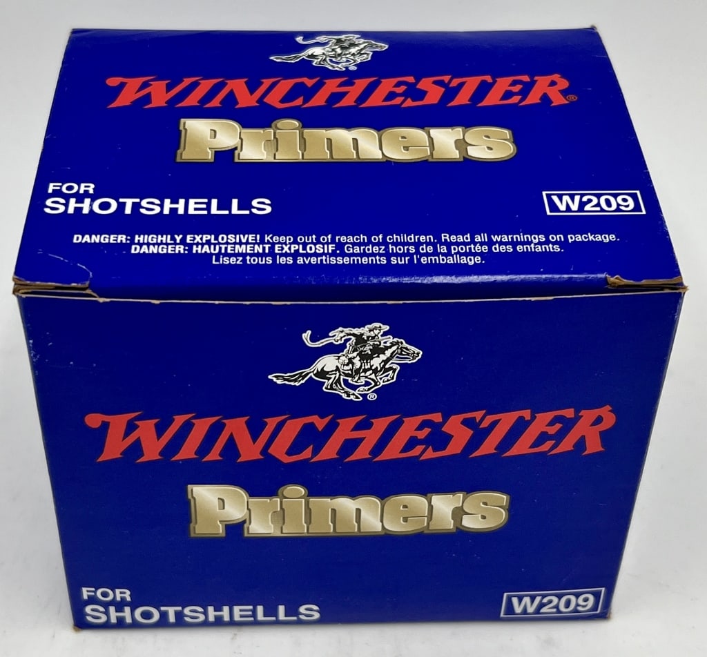 1000 Count Winchester No. W209 Primers: See photos