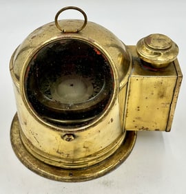 Vintage Sestrel Life Boat Compass with Oil Lamp