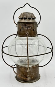 Nippon Sento Onion Shaped White Light Lantern