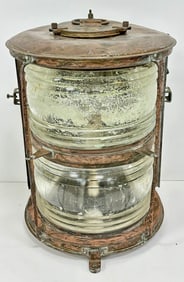 Nippon Sento Ship Masthead Dual Clear Lens Light