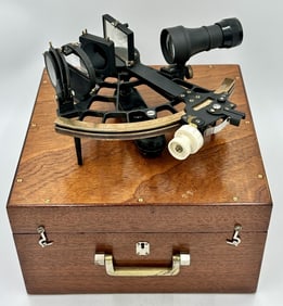 1955 C. Plath Hamburg Marine Split Horizon Sextant