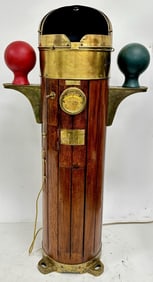 Vintage Nautical Kelvin & Hughes Binnacle