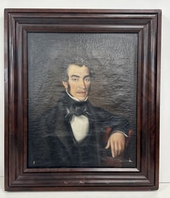 Oil on Canvas by W. W. Wheelock Portrait