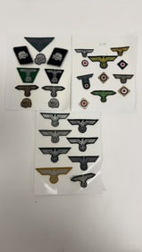 Assorted Nazi Germany Military Patches