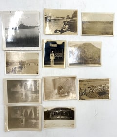 11 Assorted Black and White Photographs