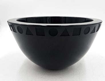 Large Black Sasaki Bowl