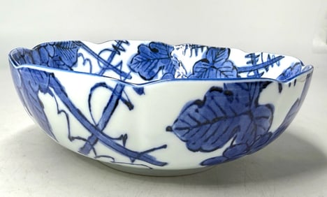 Chinese Blue and White Handpainted Bowl
