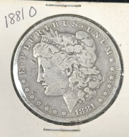 1881-O Morgan Dollar Coin