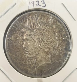 1923 Peace Dollar Coin