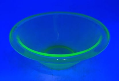 Green Depression Glass Bowel