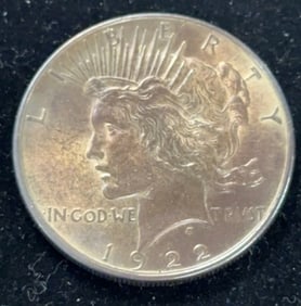 1922 Peace Dollar Coin
