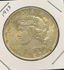 1923 Peace Dollar Coin