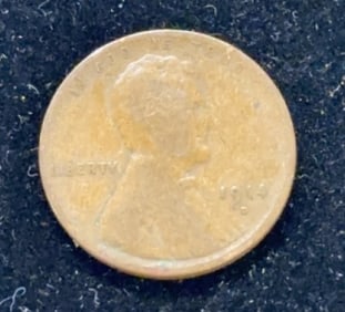 1914-D Lincoln Wheat Penny