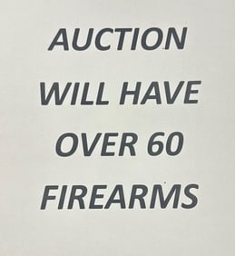 Over 60 Firearms in the Auction