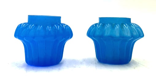 Baby Blue Candle stick Holders