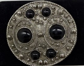 Black Stone Belt Buckle l