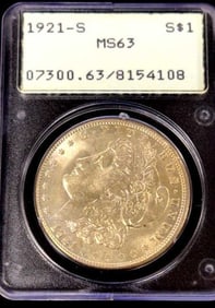 1921-S Morgan Silver Dollar Coin