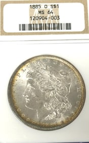 1885-O Morgan Silver Dollar Coin
