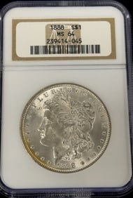 1888 Morgan Silver Dollar Coin