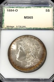 1884-O Morgan Silver Dollar Coin