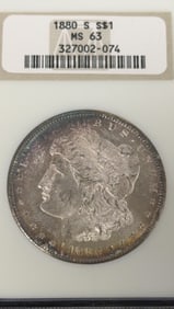 1880-S Morgan Silver Dollar Coin