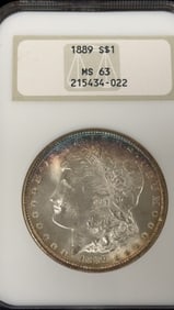 1889 Morgan Silver Dollar Coin
