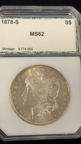 1878-S Morgan Silver Dollar Coin