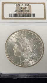 1879-S Morgan Silver Dollar Coin