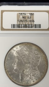 1879 Morgan Silver Dollar Coin