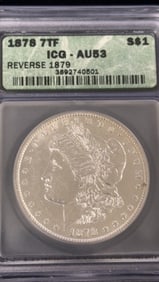 1878-7TF Morgan Silver Dollar Coin