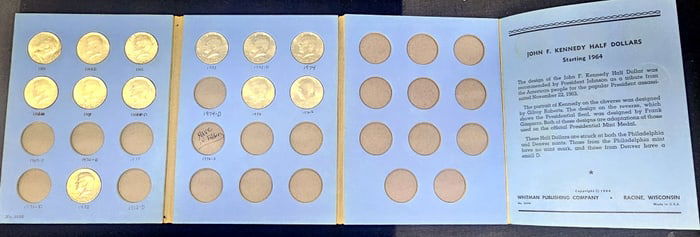 12 Kennedy Half Dollar