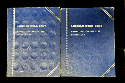 2 Lincoln Penny Books 1 and 2